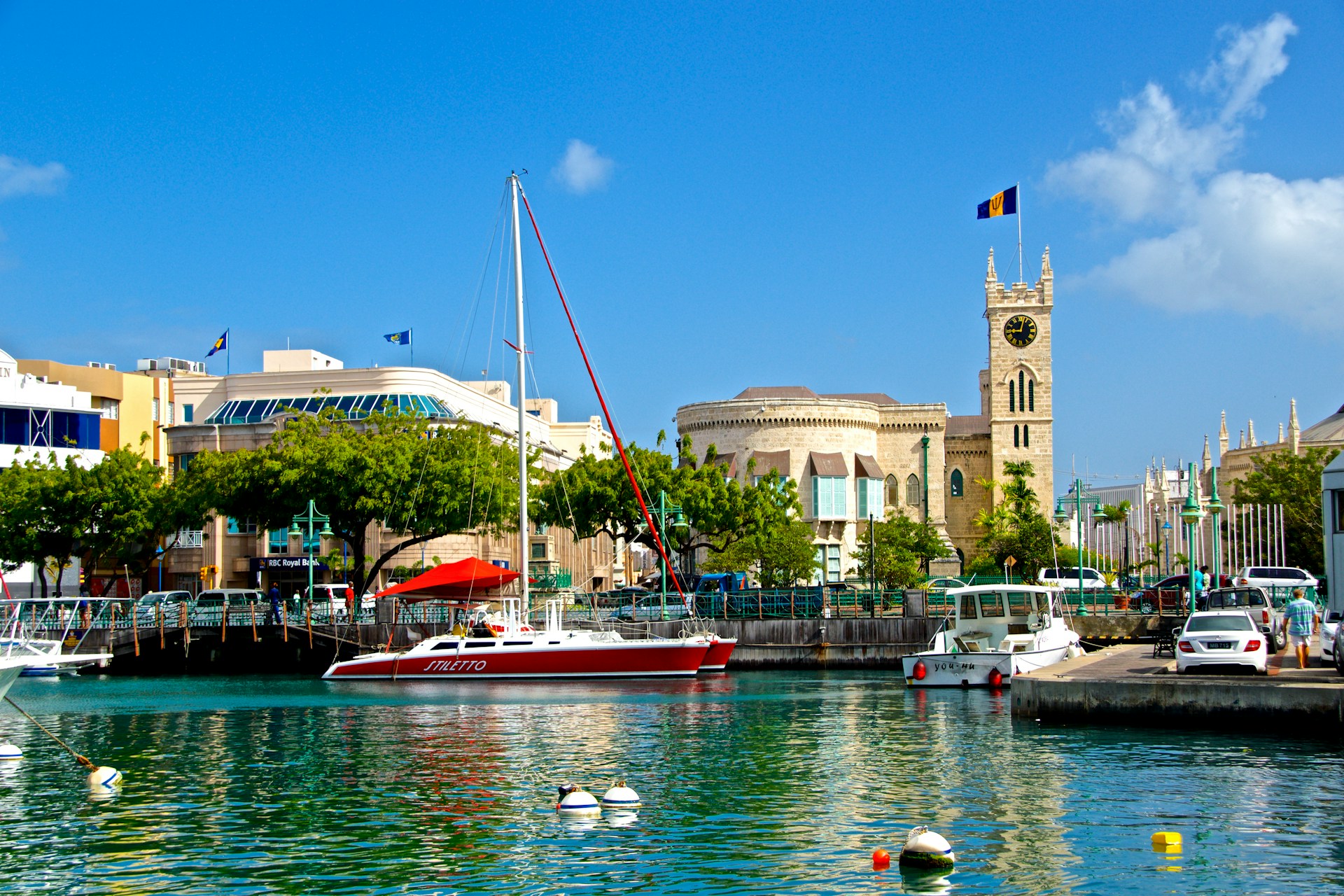 A harbour in Barbados